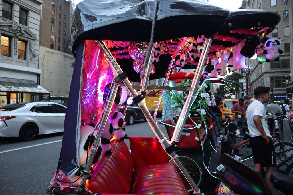 Step into the world of enchanting journeys and unforgettable memories with a private pedicab tour in New York City.